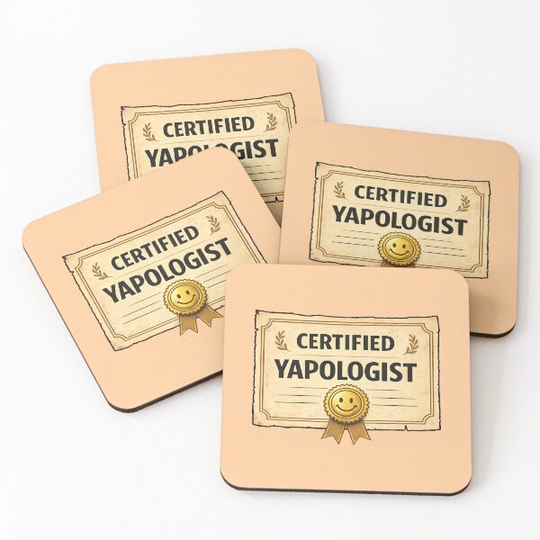 Item preview, Certified Yapologist – Bold Yapping Statement Meme  designed and sold by NoNoNomad.