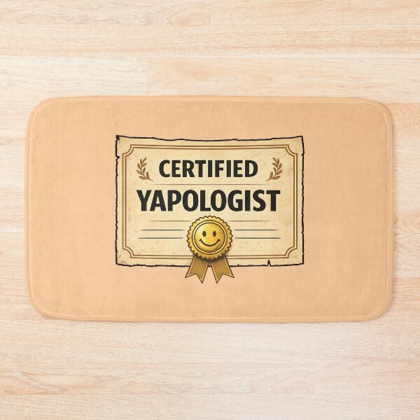 Item preview, Certified Yapologist – Bold Yapping Statement Meme  designed and sold by NoNoNomad.