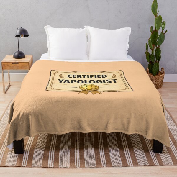 Item preview, Certified Yapologist – Bold Yapping Statement Meme designed and sold by NoNoNomad.