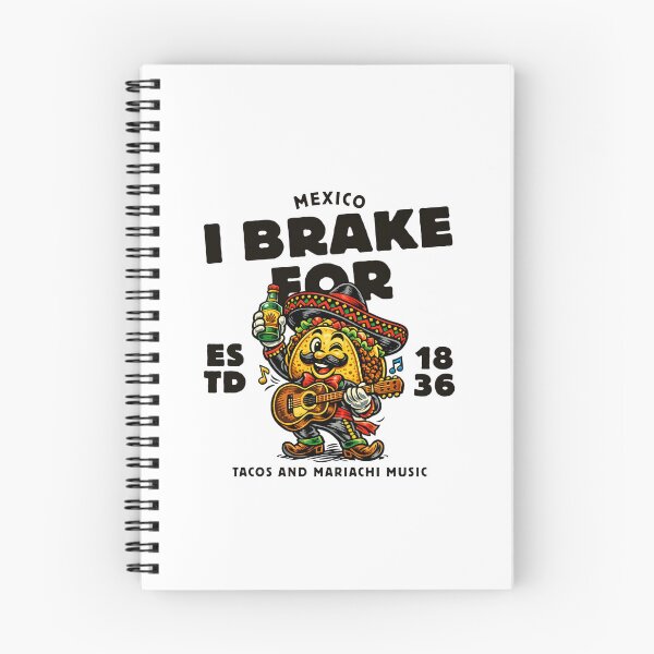 Item preview, Mexico :  brake for tacos and mariachi music designed and sold by Peerless-Prime.