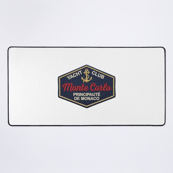 Item preview, Monte Carlo Yacht Club Crest – Monaco Riviera Nautical Emblem designed and sold by Maisonsucces.