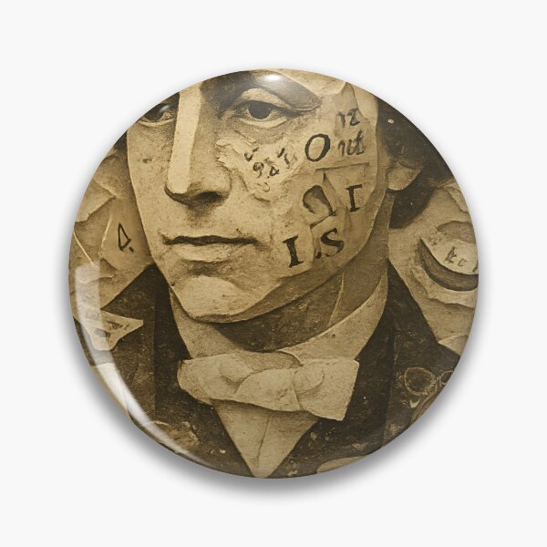 Item preview, Alice in Wonderland Collage Art – Abstract Portrait with Checkered Floors, Cards, Cheshire Grins, Tea Party Vibes designed and sold by Cosmopolis.