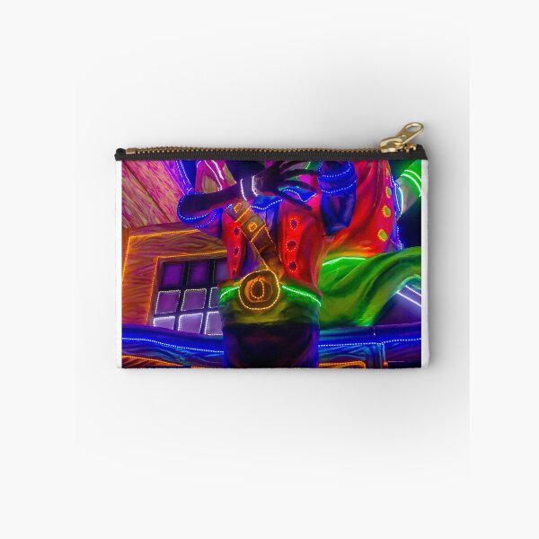 Item preview, Neon Parade Float With Colorful LED Lights At Carnival Night Festival Featuring Giant Costumed Puppets designed and sold by Nmallia.
