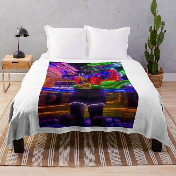 Item preview, Neon Parade Float With Colorful LED Lights At Carnival Night Festival Featuring Giant Costumed Puppets designed and sold by Nmallia.