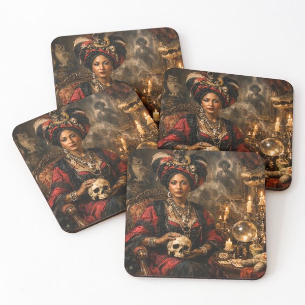 Item preview, Madame of the Midnight Veil designed and sold by Edenglow Prints & Peculiars.