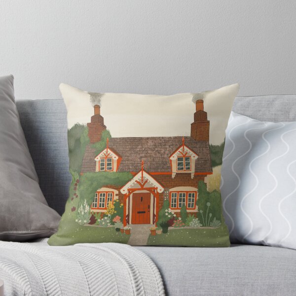 Item preview, Cute Heart Cottage Illustration  designed and sold by Haileylioness.