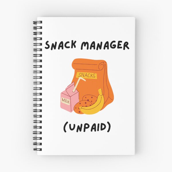 Item preview, Snack Manager  designed and sold by LittleCloudClub.