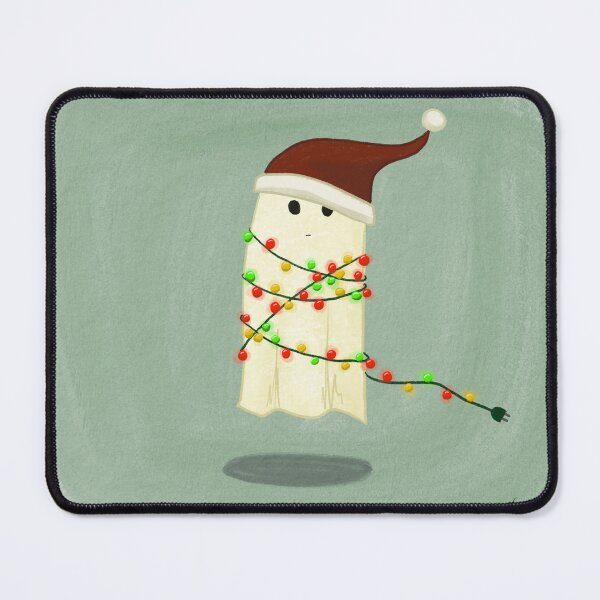 Item preview, Christmas Ghost Silly Illustration  designed and sold by Haileylioness.