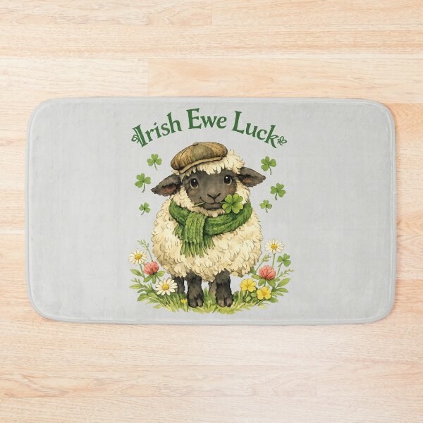 Item preview, Irish Ewe Luck - Cute St. Patrick's Day Sheep designed and sold by DigitalGlade.