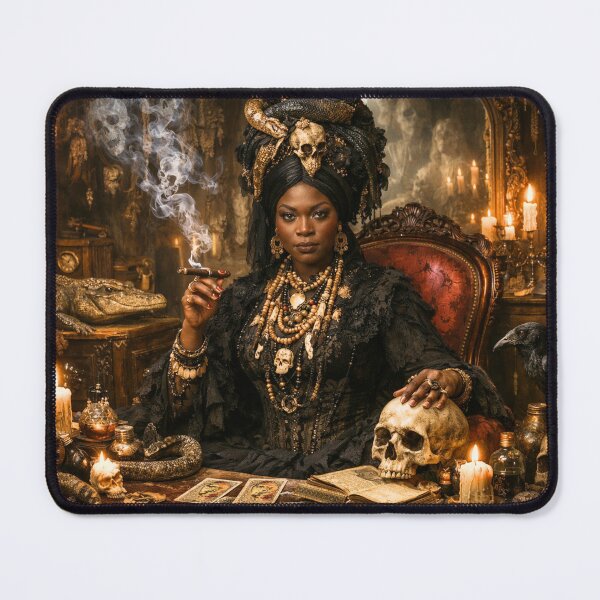 Item preview, High Priestess of the Embered Veil designed and sold by Edenglow Prints & Peculiars.
