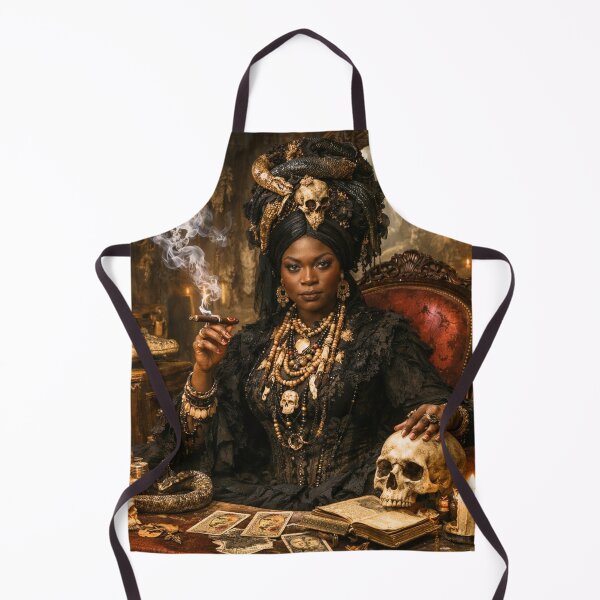 Item preview, High Priestess of the Embered Veil designed and sold by Edenglow Prints & Peculiars.