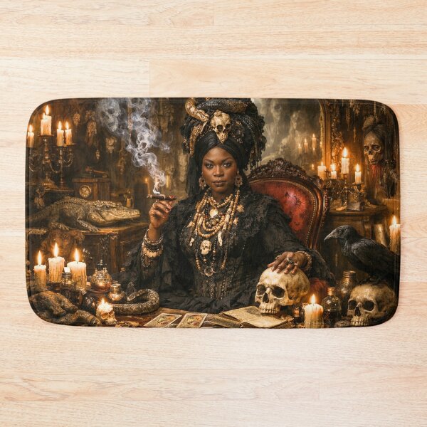 Item preview, High Priestess of the Embered Veil designed and sold by Edenglow Prints & Peculiars.