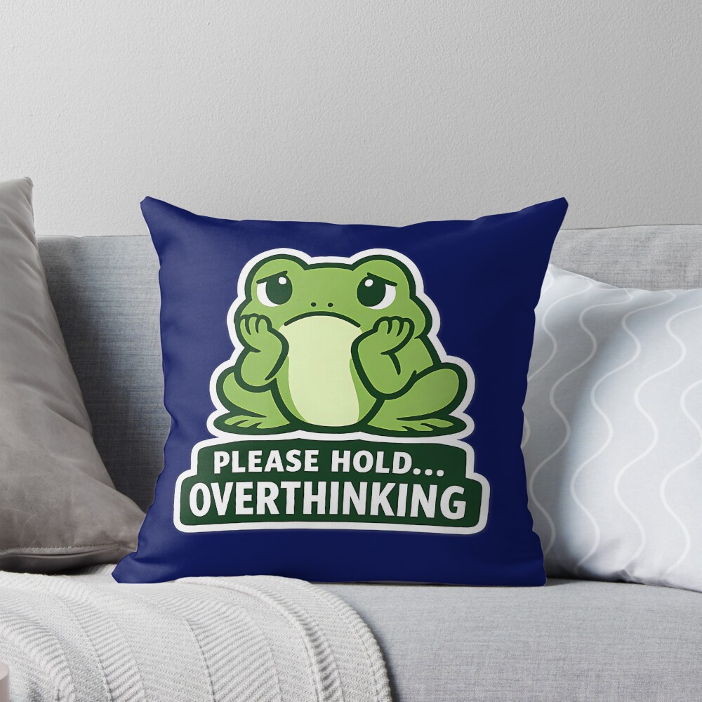 Item preview, Throw Pillow designed and sold by Orca Chuckle Studios.