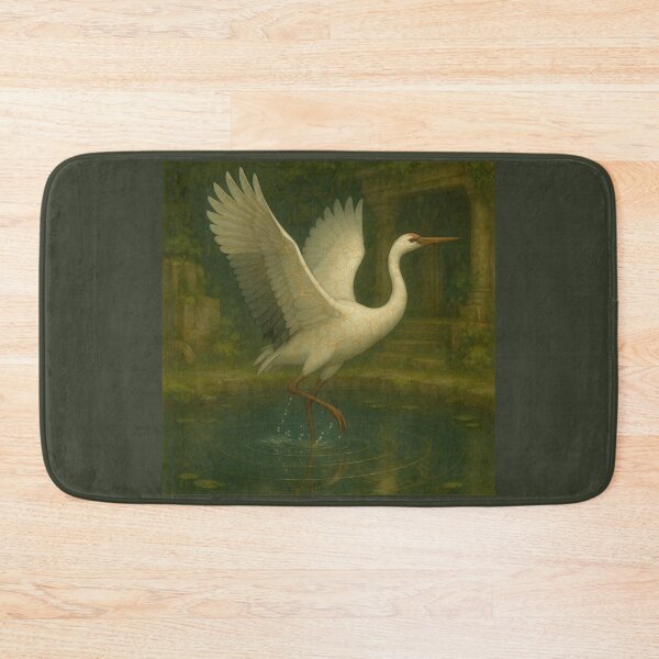 Item preview, The Dawnweaver Crane – Spirit of Renewal designed and sold by GeoWild Designs.