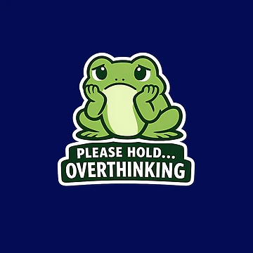 Artwork thumbnail, Overthinking Frog by Orca Chuckle Studios