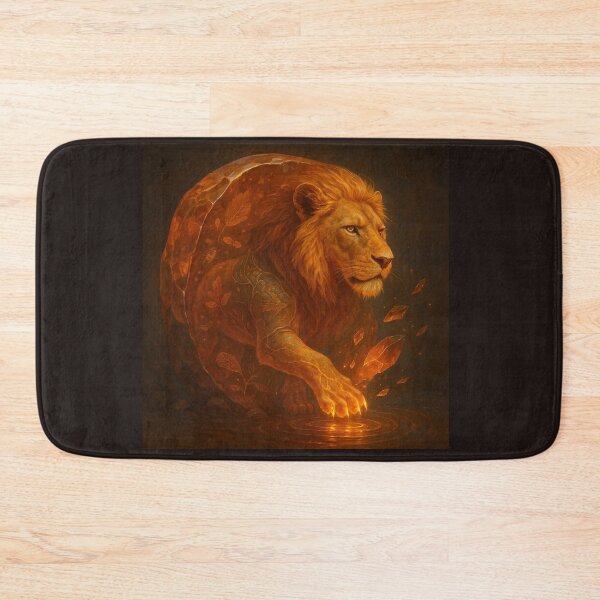 Item preview, The Emberheart Lion – Flame of Creation designed and sold by GeoWild Designs.