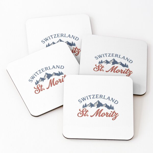 Item preview, Switzerland St Moritz – Alpine Luxury Mountain Emblem designed and sold by Maisonsucces.