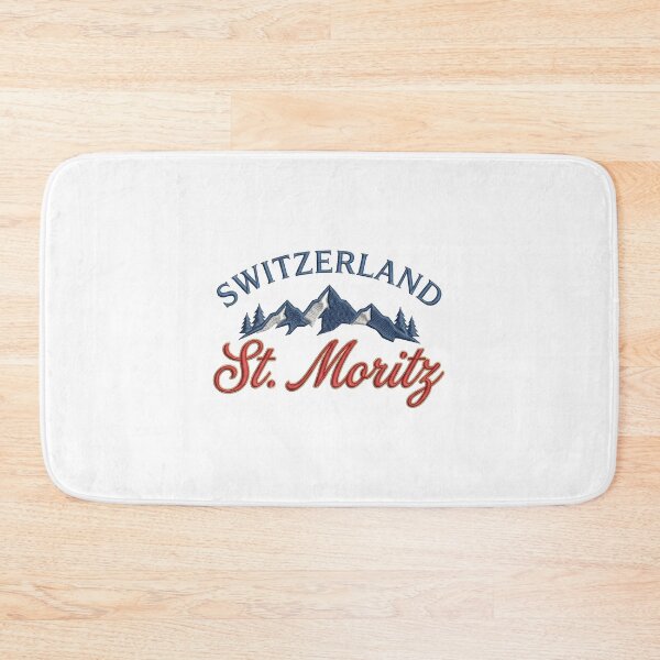 Item preview, Switzerland St Moritz – Alpine Luxury Mountain Emblem designed and sold by Maisonsucces.