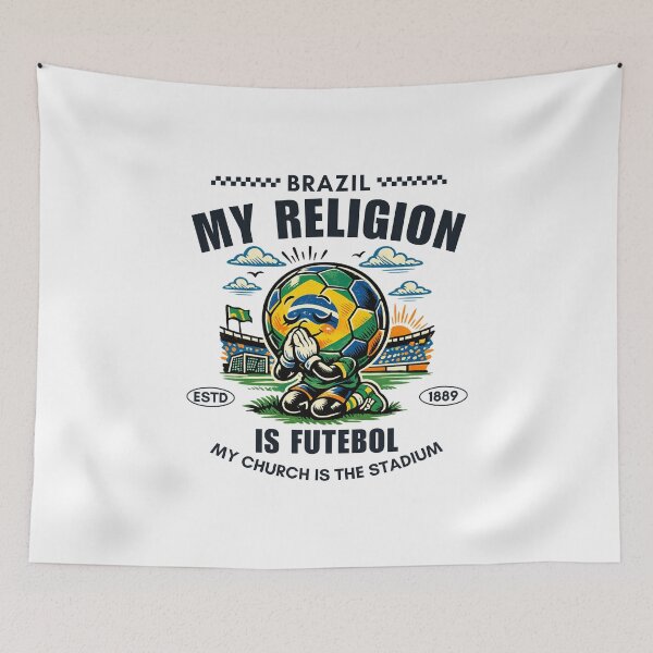 Item preview, Brazil : my religion is futebol, my church is the stadium designed and sold by Peerless-Prime.