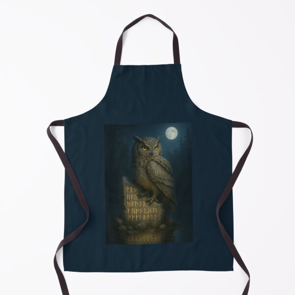 Item preview, The Rune-Teller Owl – Keeper of Secrets designed and sold by GeoWild Designs.