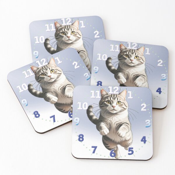 Item preview, Illustration of a cat taking flight! (HRS) designed and sold by Alan-David.