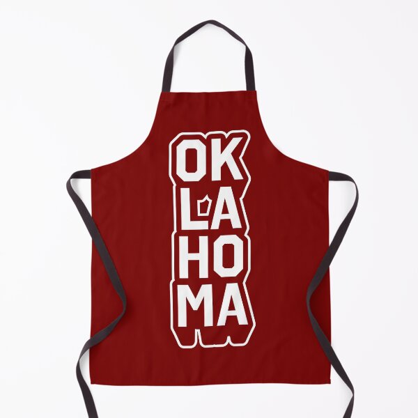 Item preview, Oklahoma Retro Varsity - Hometown Pride & Streetwear Block Typography designed and sold by MZS Studio.