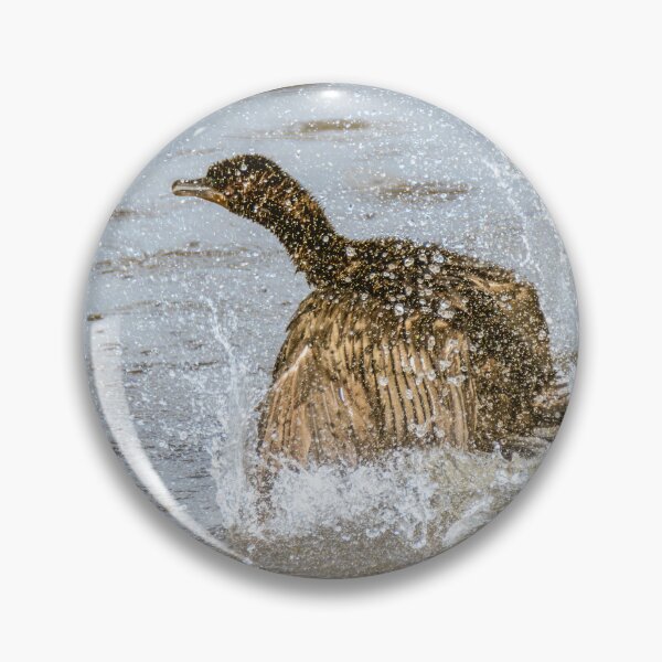 Item preview, Cormorant Splashing in the Water designed and sold by Debra Martz.