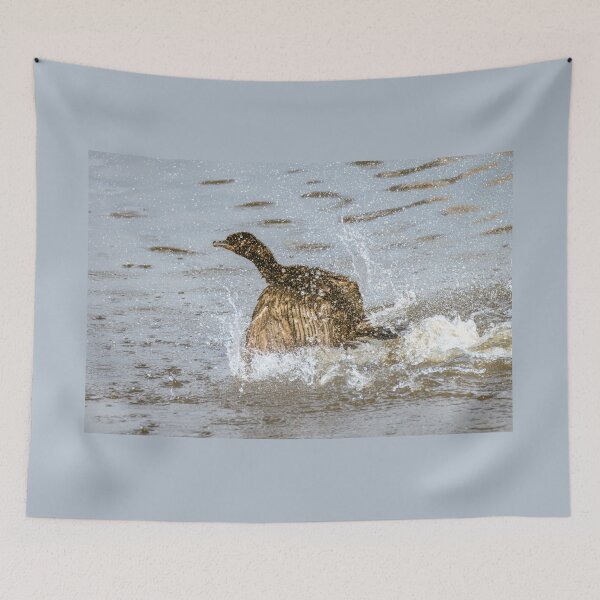 Item preview, Cormorant Splashing in the Water designed and sold by Debra Martz.