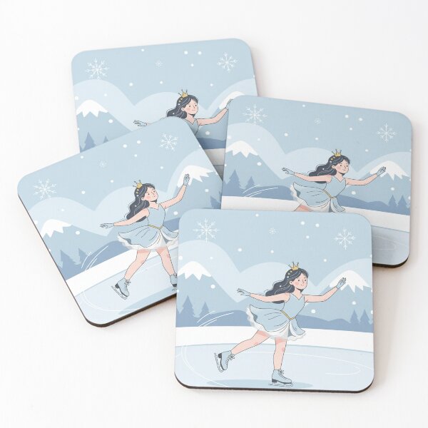 Item preview, Ice Girl Aesthetic Shirt – Cool Winter Girl Illustration, Frosty Blue Aesthetic Art, Trendy Winter Fashion Design designed and sold by Ditstyle.