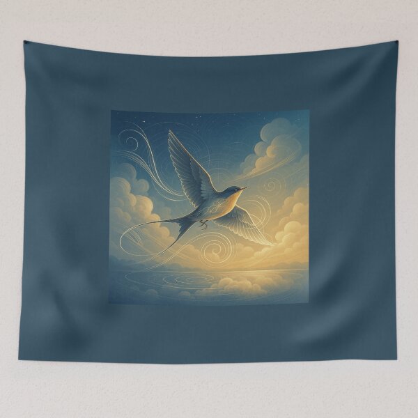 Item preview, The Skyweaver Swallow – Breath of the Dawn designed and sold by GeoWild Designs.