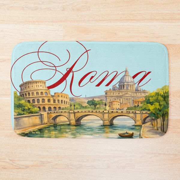 Item preview, Rome Watercolor Wall Art designed and sold by MatthewHeights.
