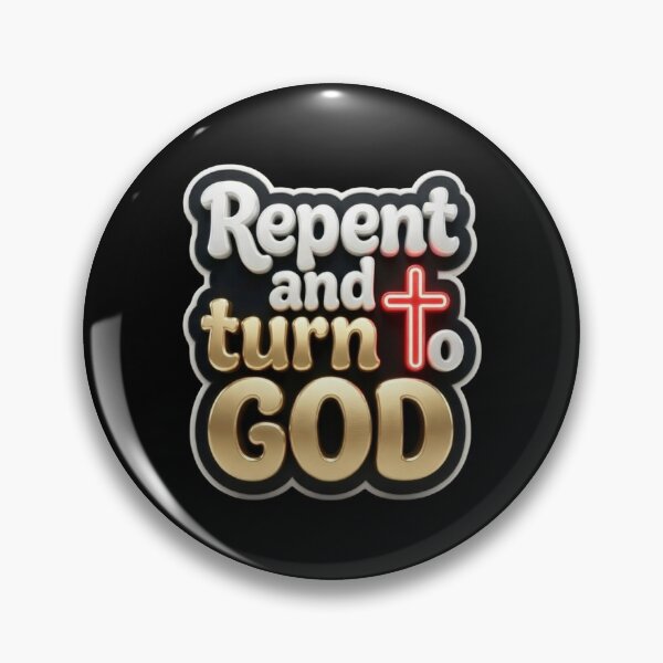 Item preview, Repent and turn to GOD - Christian designed and sold by BELIEVERS with STYLE.