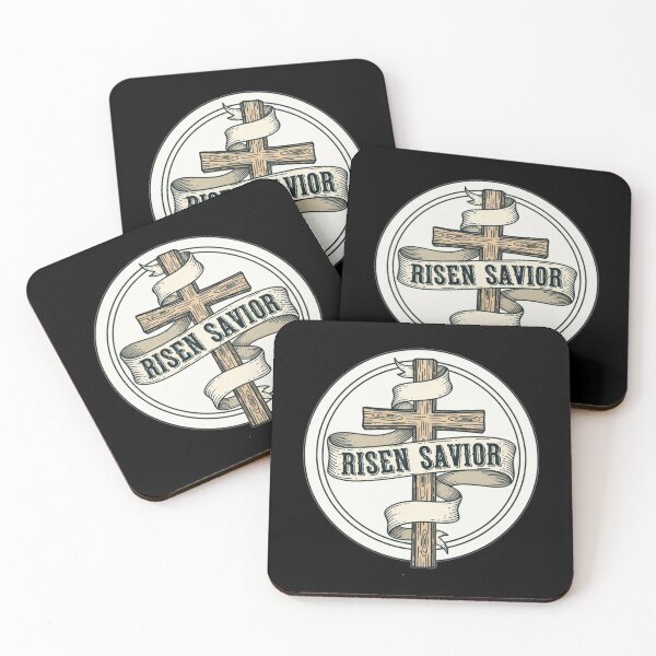 Item preview, Risen Savior Christian Easter Sticker designed and sold by Illustrated Faith.