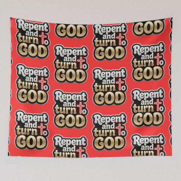 Item preview, Repent and turn to GOD - Christian designed and sold by BELIEVERS with STYLE.