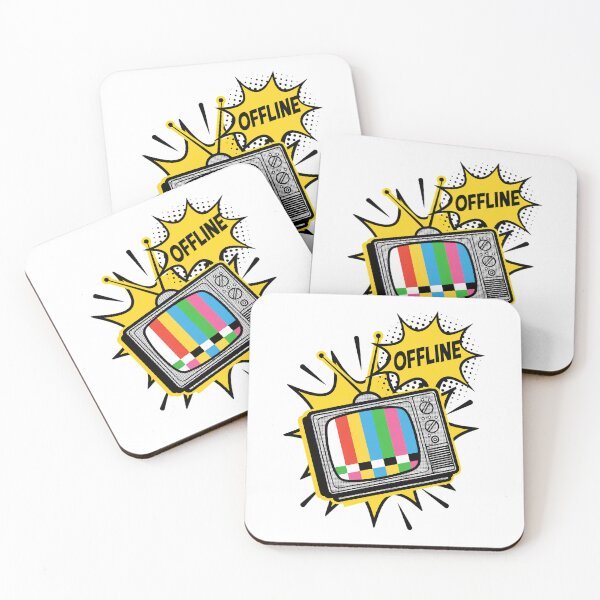 Item preview, Retro Signal Lost Icon designed and sold by SignumShop.