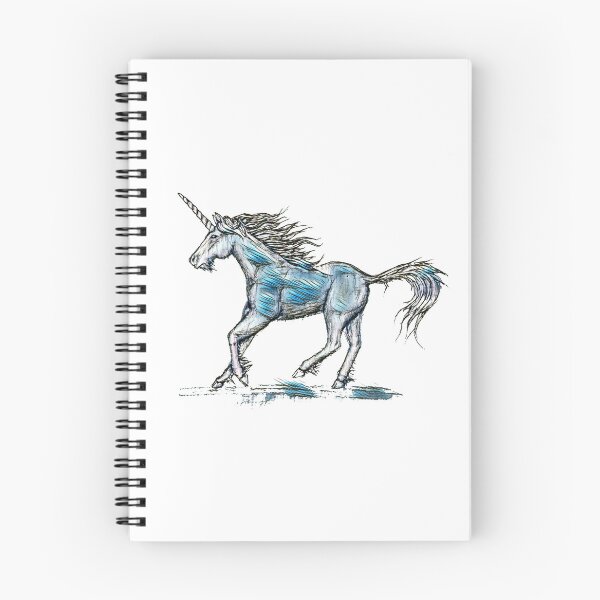 Item preview, Scottish The Brave Unicorn In Blue designed and sold by toriacassidy.