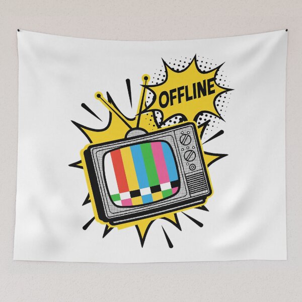Item preview, Retro Signal Lost Icon designed and sold by SignumShop.