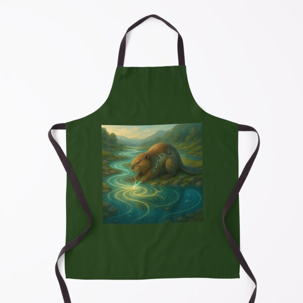 Item preview, The Riverwright Beaver – Shaper of Flow designed and sold by GeoWild Designs.