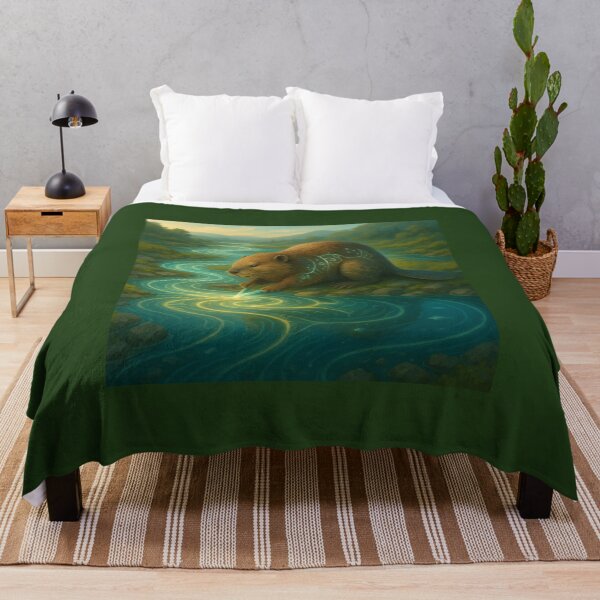 Item preview, The Riverwright Beaver – Shaper of Flow designed and sold by GeoWild Designs.