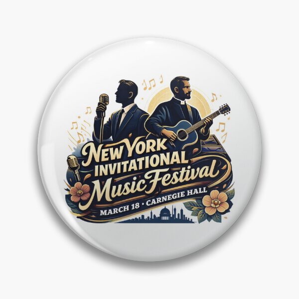 Item preview, New York Invitational Music Festival Event designed and sold by Combat Skies.