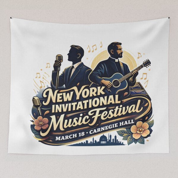 Item preview, New York Invitational Music Festival Event designed and sold by Combat Skies.