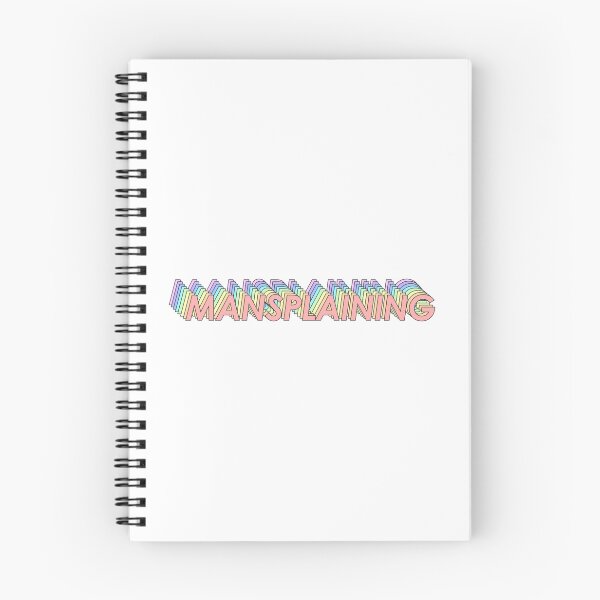 Item preview, MANSPLAINING designed and sold by oddwonders.