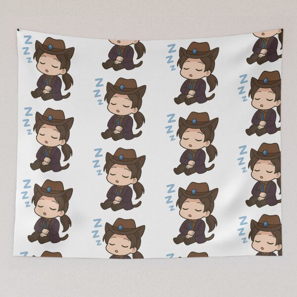 Item preview, Hibiki Vtuber Sleeping emote designed and sold by ShidoArt.
