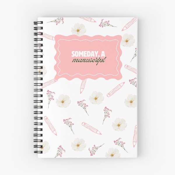 Item preview, Someday A Manuscript Notebook designed and sold by gabriellekateri.