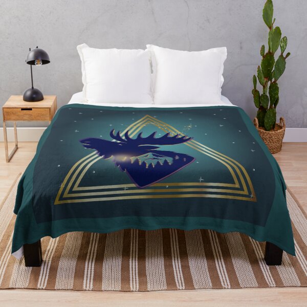 Item preview, Moose Guardian – Sacred Geometric Wilderness Spirit designed and sold by GeoWild Designs.