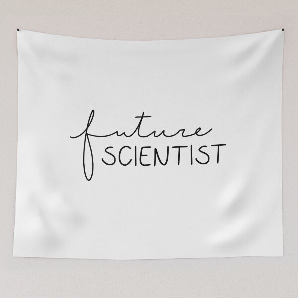 Item preview, Future Scientist - Minimalist Aesthetic Quote Design designed and sold by Nesstitches.