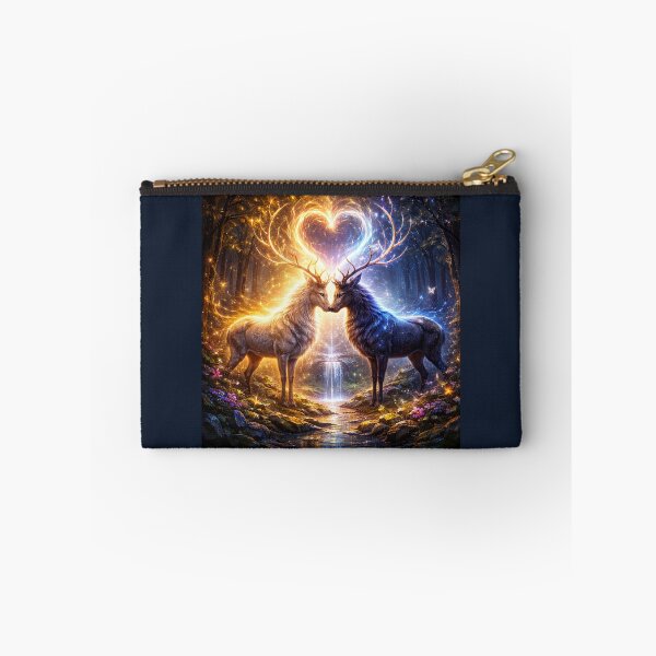 Item preview, Stags sacred forest soul mates designed and sold by GeoWild Designs.