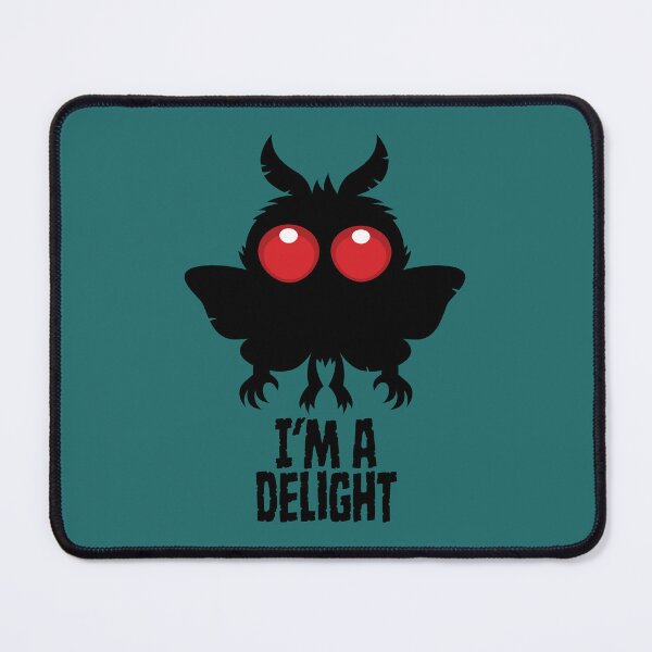 Item preview, I'm A Delight Mothman Creepy Cute Cryptid designed and sold by fizzgig.
