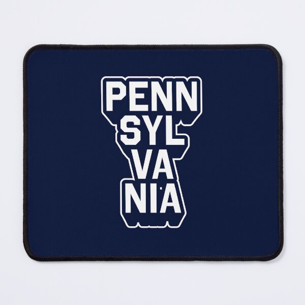 Item preview, Pennsylvania Retro Varsity - Hometown Pride & Streetwear Block Typography designed and sold by MZS Studio.