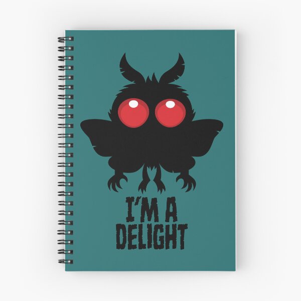 Item preview, I'm A Delight Mothman Creepy Cute Cryptid designed and sold by fizzgig.